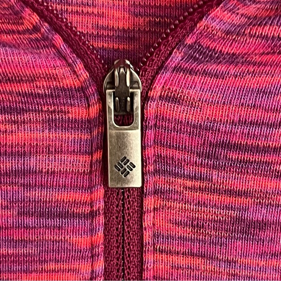 Columbia Women's Outerspaced Half Zip Pink Long Sleeve Shirt Size Medium - Picture 3 of 11